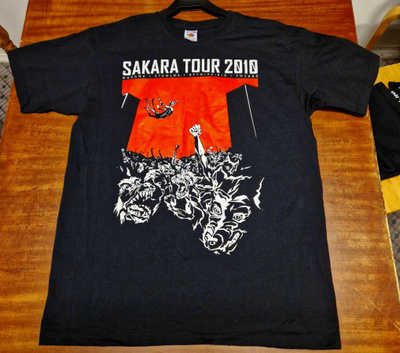 Sakara Tour 2010 T-paita .Koko L