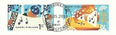 Suomi 2292-2293 leimattu pari
