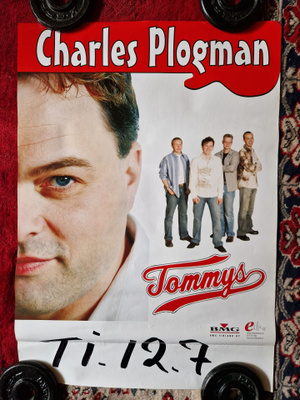 Charles Plogman Tommys Keikkajuliste 60×42cm