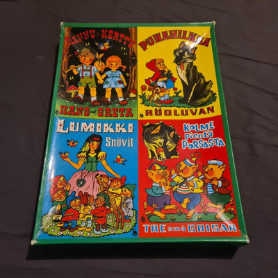 VINTAGE Lautapeli - SATUPELIT ( Paletti )