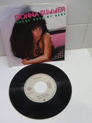 DONNA SUMMER 7´THERE GOES MY BABY, MAYBE IT´S OVER