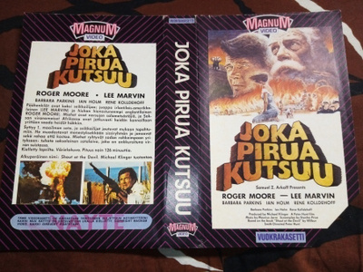VHS kansipaperi JOKA PIRUA KUTSUU