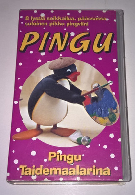 PINGU PINGU TAIDEMAALARINA VHS