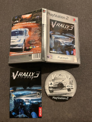V-Rally 3 PS2 (Suomijulkaisu)