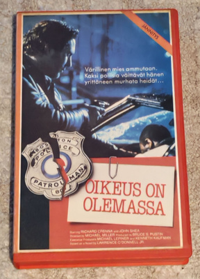Oikeus on olemassa (1986) VHS
