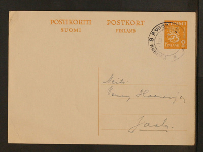 # 23441 # Ehiö 2mk - P.vaunu 9 > Jaala - 1944