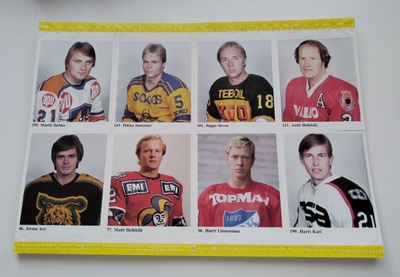 1978-79 SM-Liiga Kiekkoilijat kuvina arkki