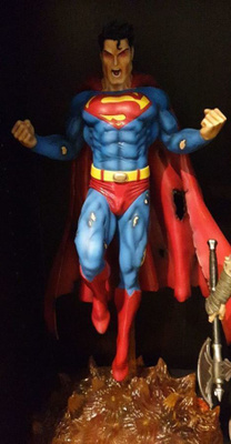 SUPERMAN - ENRAGED premium format   - HEAD HUNTER STORE.