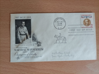 Mannerheim   8c 1960