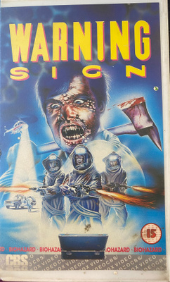 Warning Sign VHS (orig. Biohazard)