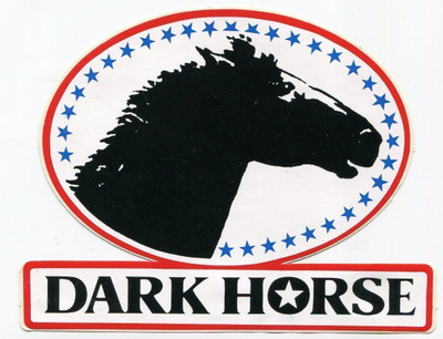 Retro - Vanha tarra - Dark Horse