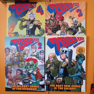 2000 AD Regened 1-4  Albumit