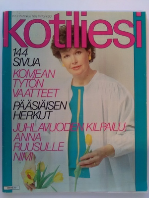 Kotiliesi No 7 huhtikuu 1982