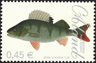 Åland 2008  Kaloja Ahven  0,45 €  ** LaPe 287