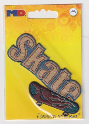 Skate - kangasmerkki