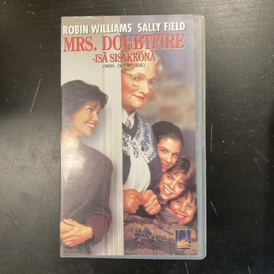 Mrs. Doubtfire - isä sisäkkönä VHS