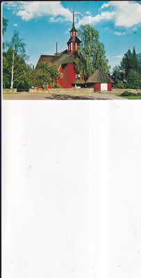 Keuruu,vanha kirkko, Albin Aaltonen b706
