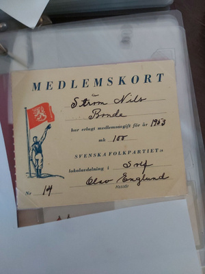 Medlemskort