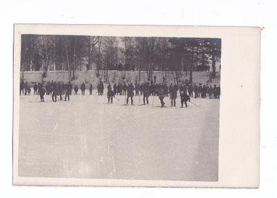 VANHA Valokuva Suojeluskunta Kuopio 1921 HYVÄ Provenienssi