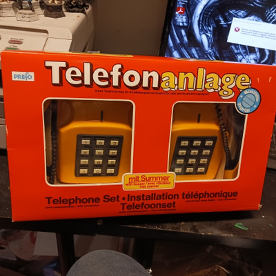 PREFO TELEFON ANLAGE - GERMAN made TELEP- HEAD HUNTER STORE.