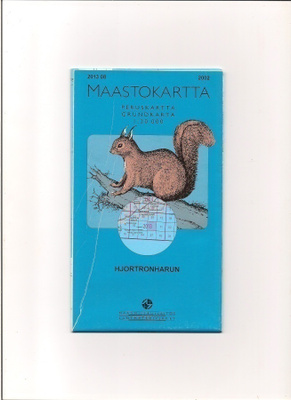 Maastokartta 1:20 000 Hjortronharun