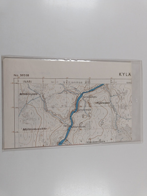 Topografinen kartta 1:20000, N:o 3813 08 : Kyläaapa