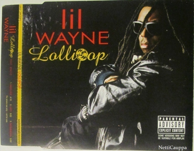 Lil Wayne Feat. Static • Lollipop PROMO CD Maxi-Single