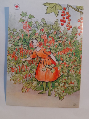 Elsa Beskow: Tyttö ja marjapensaat