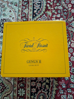 Trivial Pursuit Genus II - lisäkortit