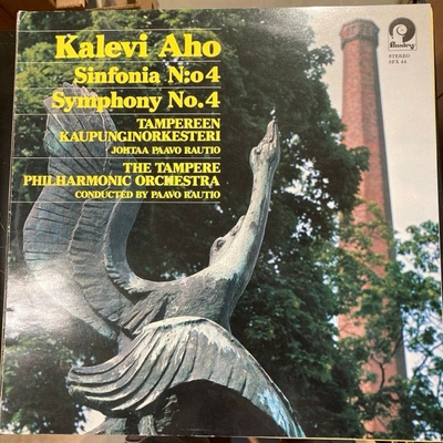 Aho - Sinfonia N:o 4 (FIN/1977) LP