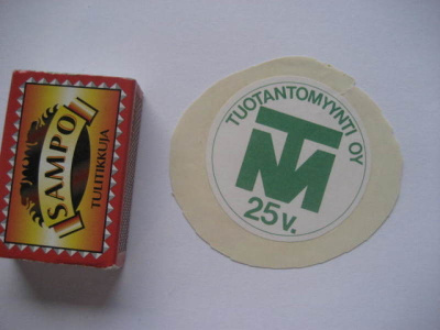 TUOTANTOMYYNTI 25 V VANHA TARRA