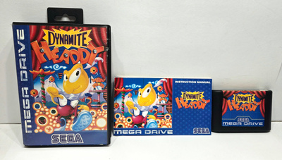 Megadrive - Dynamite Headdy CIB
