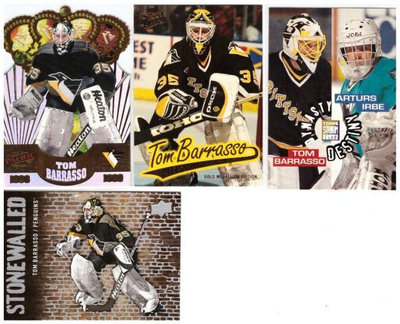 4 x Mv TOM BARRASSO Penguins, ErikoisKortteja