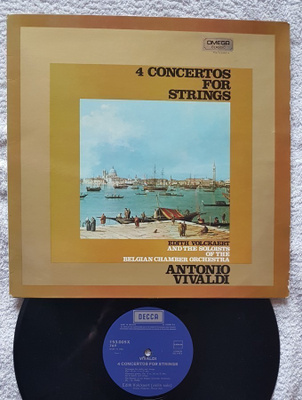 A. Vivaldi - 4 Concertos For Strings LP
