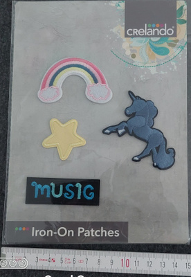 SILITYSPAIKKA SETTI UNICORN + SATEENKAARI + TÄHTI + MUSIG