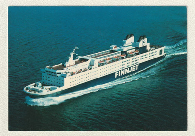 Laivapostikortti: Finnjet 1977
