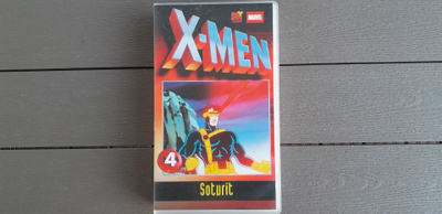 VHS: X-Men 4 - Soturit (Marvel 1995)