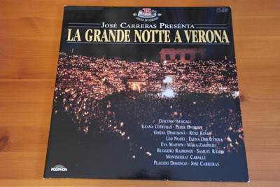 Jose Carreras Presenta-La Grande Notte A Verona 2LP.
