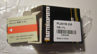 Akku NB-11L kamera Canon PowerShot