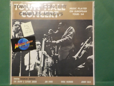 CHARLES MINGUS - TOWN HALL CONCERT EX+/M- LP
