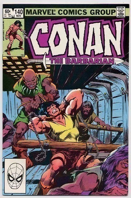 Conan the Barbarian #140 November 1982