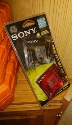 Sony Minidisc setti