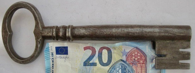 VANHA Avain VALTAVAN Iso 20 cm 314 gr