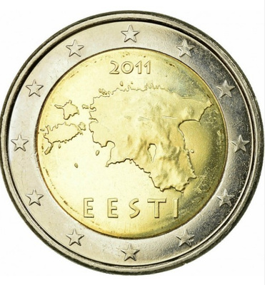 ** VIRO 2€ 2011 kehyksessä **