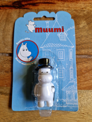 Muumipappa figuri vuodelta 2001 .Uusi