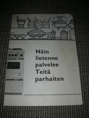 Vanha Slev-hellan käyttöohje