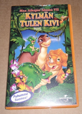 MAA AIKOJEN ALUSSA VII KYLMÄN TULEN KIVI VHS