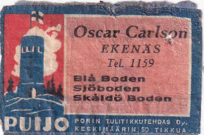 Ekenäs. Oscar Carlson    s27