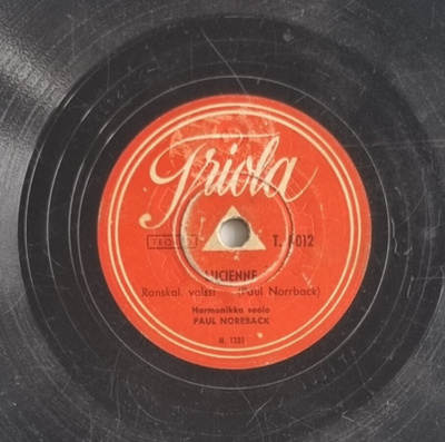 Savikiekko 1950 - Paul Norrback - Triola T. 8012