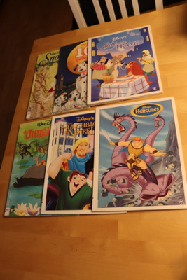 6 Disney's Studio Album sarjakuva-albumia ( engl. k.po)